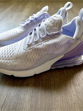 Nike Air Max 270 Amethyst Tint White AH6789-502 Women’s Size 8.5 NEW